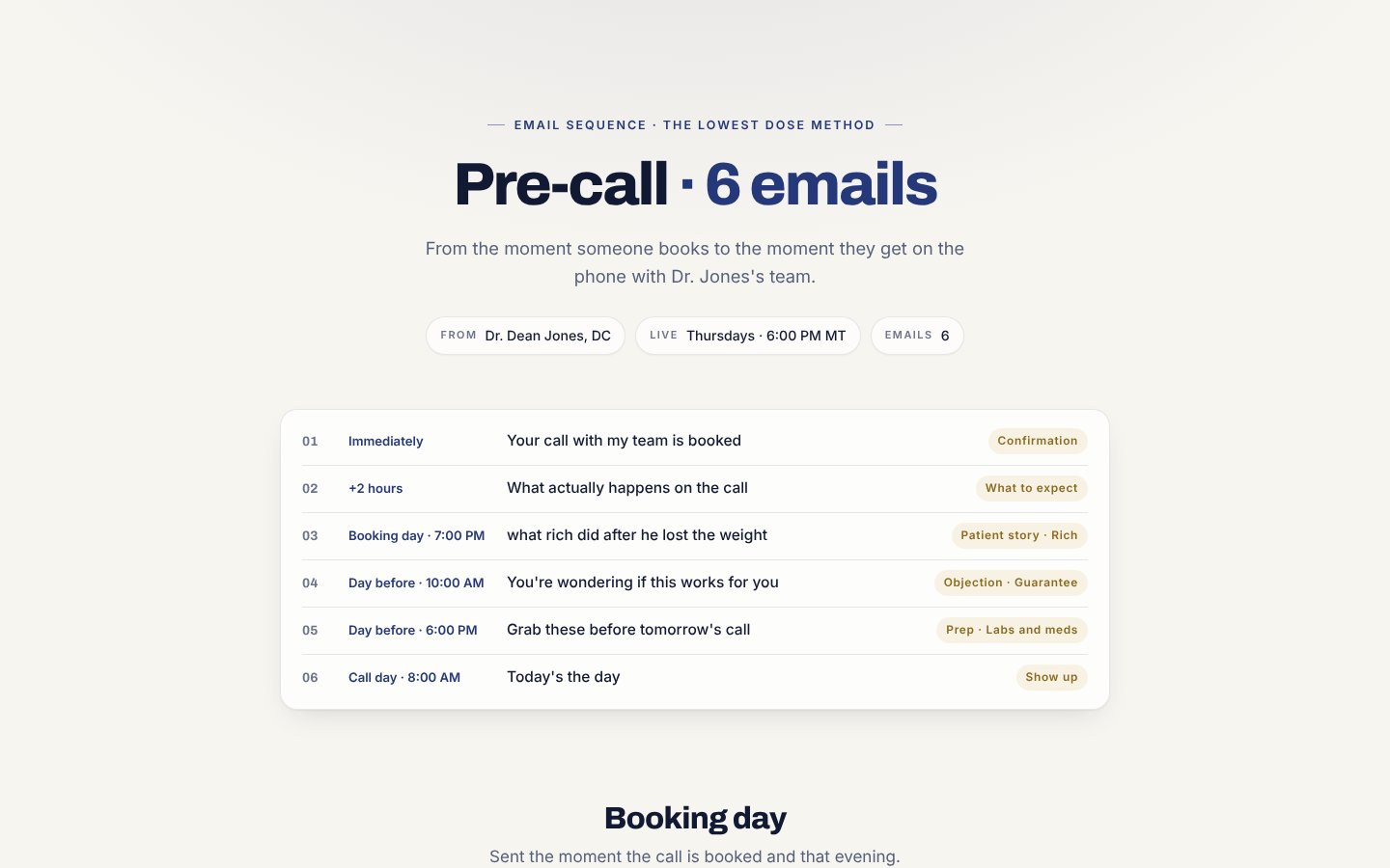 Pre-call preview